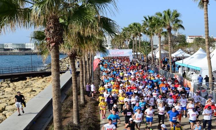 These roads will be closed due to the Limassol Marathon